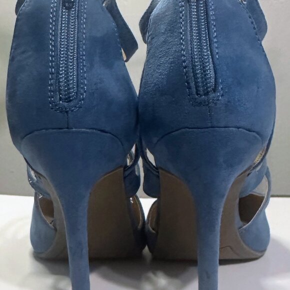 LC Lauren Conrad Blue Strappy Heels - Picture 4 of 13